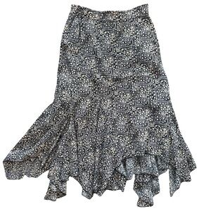 a.n.a. Paisley Handkerchief Hem Skirt – Size 10